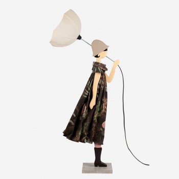Luhan | Girl Standing Lamp