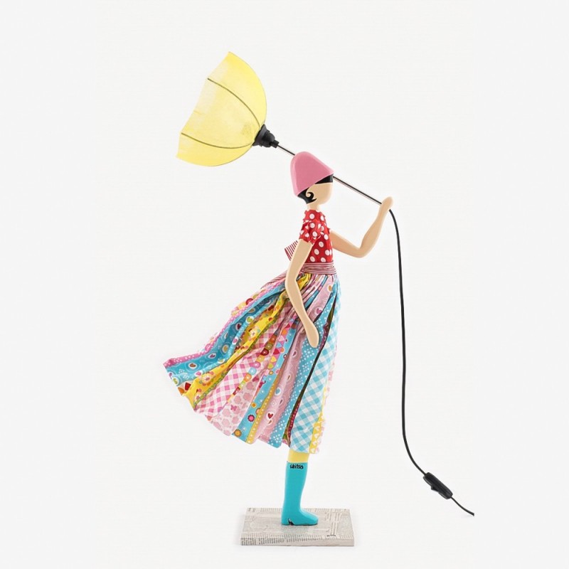 Iris little girl table lamp - product image.