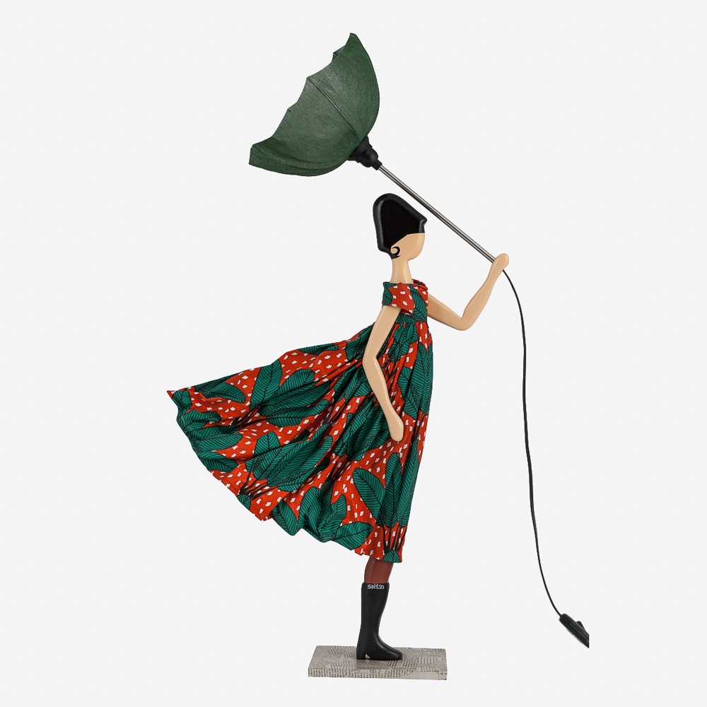 Ludmila Table Lamp Little Girls Collection Handcrafted by Skitso