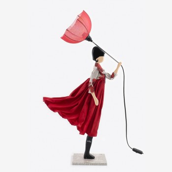 Poppy little girl table lamp - product image.