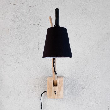 Olivia | Into the Woods wall sconce · black