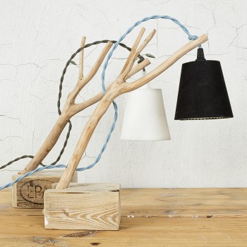 Olivia table lamp black