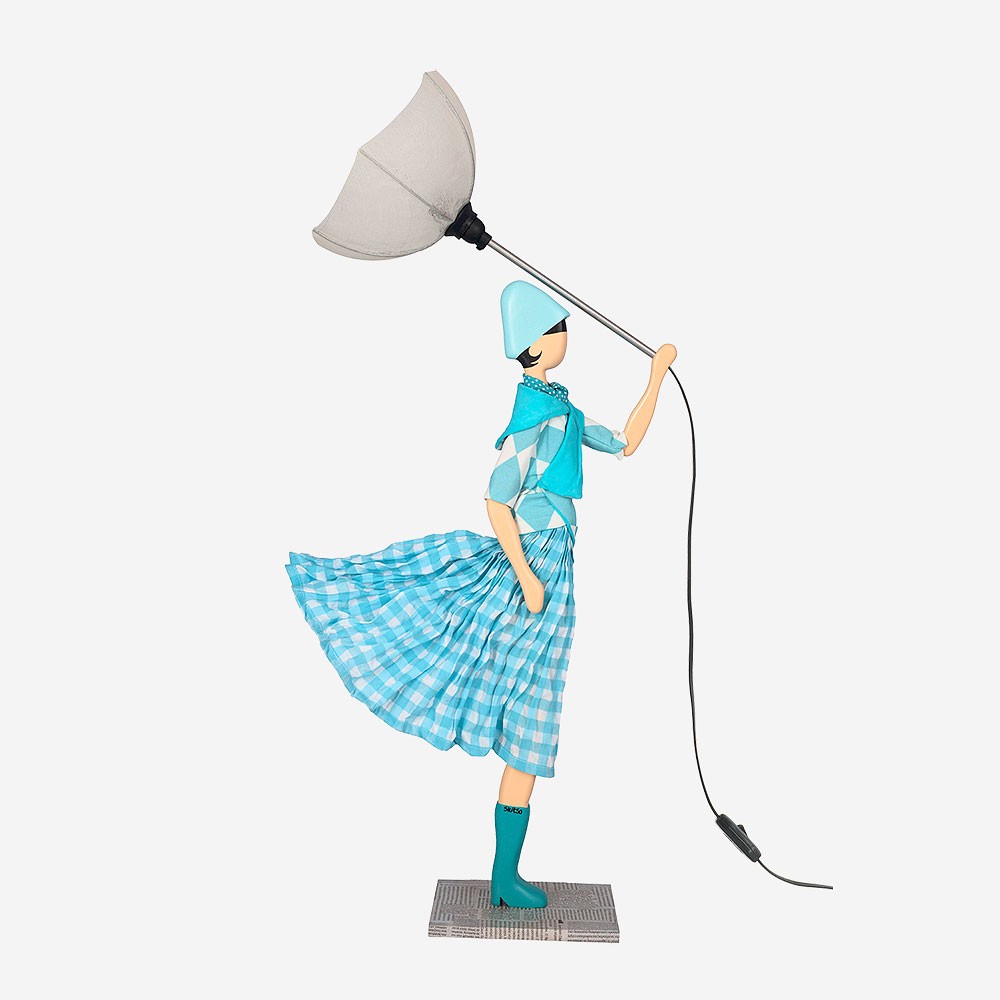 Mania little girl table lamp - product image.